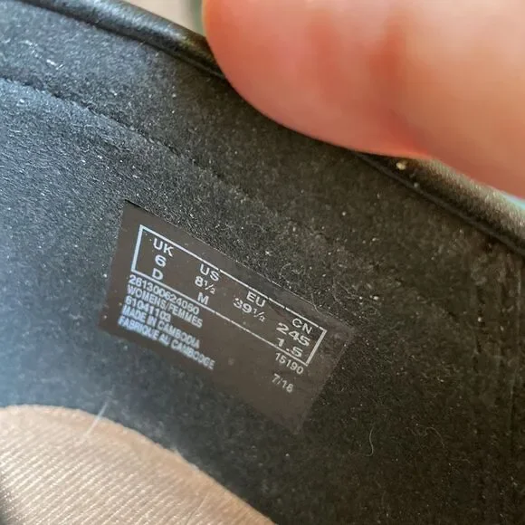 Clarks Women’s Comfort tweed black combo loafers new without tags size 8.5! 😍 - Picture 9 of 9